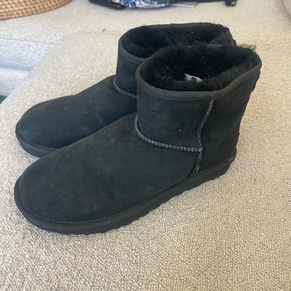 Black ankle UGGS